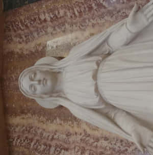 Immaculate Conception Statue Marble Wallpaper