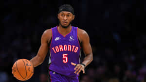 Immanuel Quickley Basketball Action Wallpaper