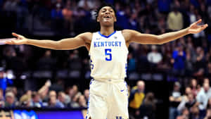 Immanuel Quickley Celebrates Victory Wallpaper