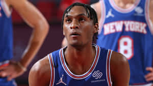 Immanuel Quickley Focused Moment Wallpaper