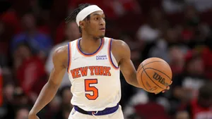 Immanuel Quickley Knicks Playmaker Wallpaper