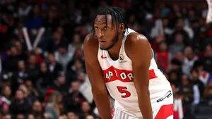 Immanuel Quickley On Court Wallpaper