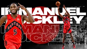 Immanuel Quickley Raptors Highlights Wallpaper