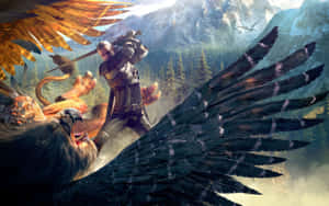 Immerse Yourself In The Breathtaking World Of Witcher 3 With This Amazing Desktop Wallpaper! Wallpaper