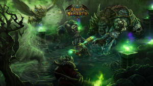 Immerse Yourself In The Magic Of World Of Warcraft Wallpaper