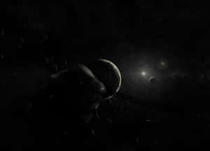 Immerse Yourself In The Spectacular Dark Space Wallpaper