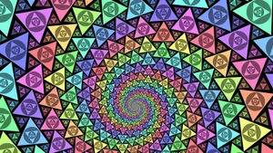 Immerse Yourself In The Vibrant Colors Of Trippy 3d Art Wallpaper