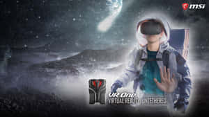 Immersive Virtual Reality Gaming Experience Wallpaper