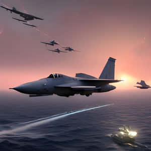 Imminent Attack Of Airforce Wallpaper