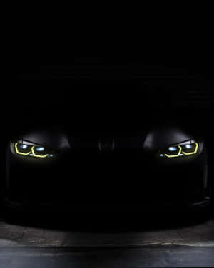 Imminent Fast Car Headlights Wallpaper