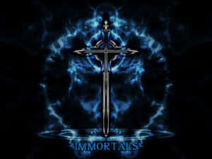 Immortal Blue Sword Wallpaper