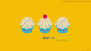 Impartial Cupcakes Wallpaper