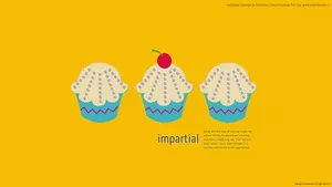 Impartial Cupcakes Wallpaper