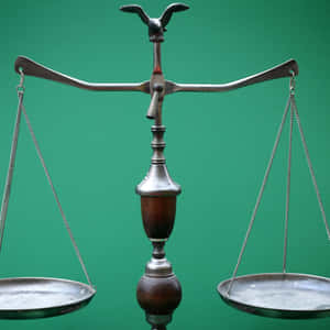 Impartial Scale Wallpaper