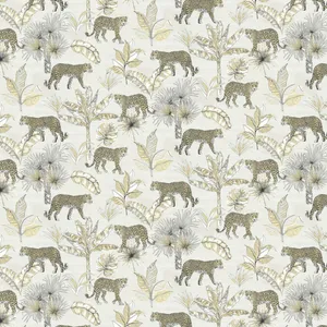 Impartial Tigers Design Wallpaper