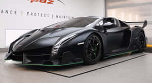 Impeccable Lamborghini Veneno In Ultimate Supercar Design Wallpaper