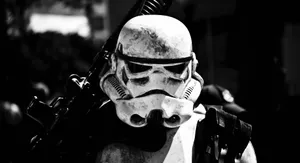 Imperial Soldiers Of The Galactic Empire Proudly Stand Guard._ Wallpaper