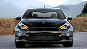 Impressive Dodge Dart In Midnight Drive Wallpaper