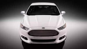 Impressive Ford Fusion In A Breathtaking Urban Setting Wallpaper