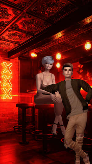 Imvu Bar Date Wallpaper