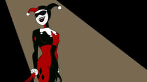 In Full Character As Original Harley Quinn Wallpaper