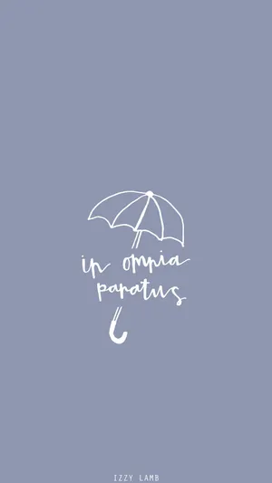 In Omnia Paratus Umbrella Art Wallpaper