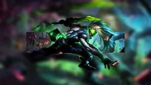 Inane Glowing Anime Wallpaper