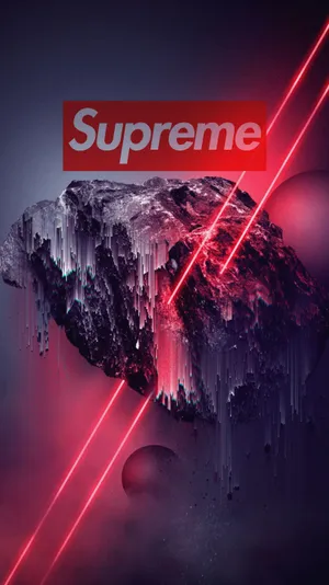 Inane Supreme Iphone Photo Wallpaper