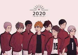 Inarizaki Volleyball Team Wallpaper