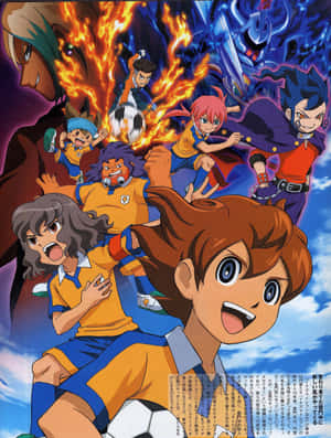 Inazuma_ Eleven_ Animated_ Action Wallpaper