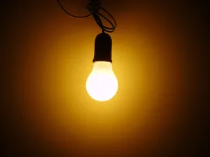 Incandescent House Bulb Wallpaper