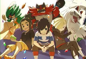 Incineroar, The Fire-cat Pokémon Unleashing Power Wallpaper