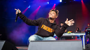 Incredible Juice Wrld Concert At Central Park Wallpaper