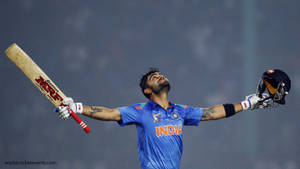 Indian Cricketer Virat Kohli Hd Wallpaper