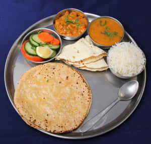 Indian Vegetarian Thali Meal.jpg Wallpaper