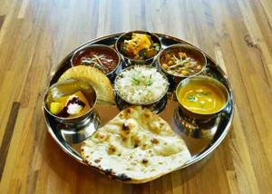 Indian Vegetarian Thali Platter.jpg Wallpaper