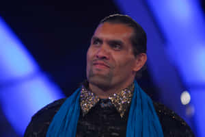 Indian Wrestler The Great Khali Bigg Boss Wallpaper