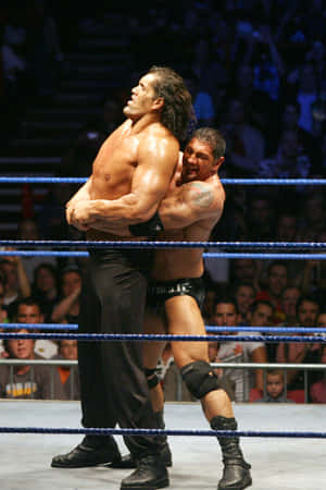 Indian Wrestler The Great Khali Wwe Smackdown Live Tour Wallpaper