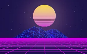 Indie Aesthetic - A Harmonious Tech Blend Wallpaper