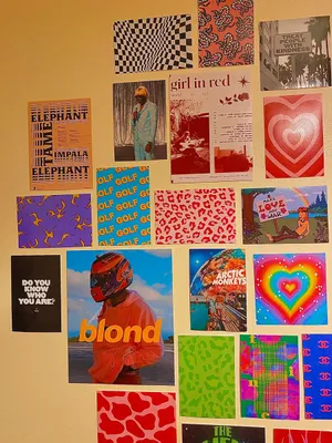 Indie Music Wall Collage Wallpaper