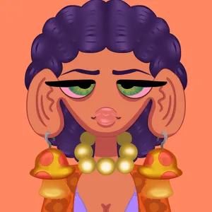 Indie Style Animated Portrait Wallpaper