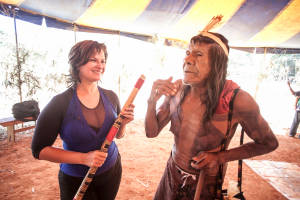 Indigenous Tribe In The Heart Of Amazonas, Brazil Wallpaper