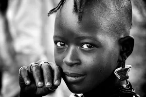 Individual African Woman Wallpaper