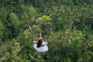 Indonesia Bali Resort Swing Wallpaper