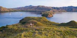 Indonesian Tourist Destination Komodo Island Wallpaper