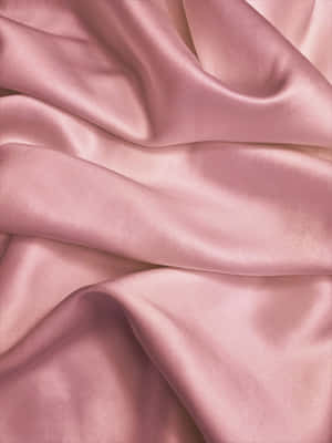 Indulge In Luxurious Pink Silk Aesthetics Wallpaper