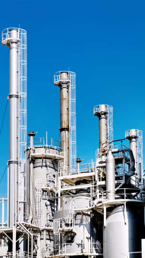 Industrial Complex Vertical Pipes.jpg Wallpaper