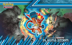 Infernape Trading Card Wallpaper