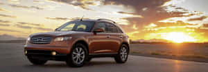 Infiniti Fx35 In Action Wallpaper