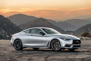 Infiniti Q60 Striking Design With Magnificent Colors Wallpaper
